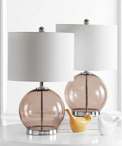 New 🥰 Safavieh Lonni Table Lamp (Set Of 2) - Clear, Chrome 🌟 -Adesso Sales Store 04d16ce90dfc0d62 8172 w800 h800 b0 p0
