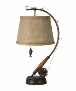 Buy ๐ Lamps Per Se Rod And Reel Table Lamps With Shades, Set Of 2 ๐งจ