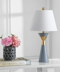 Hot Sale ⭐ Studio Seven Lian Table Lamp Set Of 2, Gold/Gray ⌛ -Adesso Sales Store 0c11b5fd0c92a336 9257 w800 h800 b0 p0