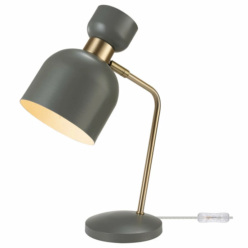 New ๐ฅฐ Globe Electric 16" Gray Desk Lamp With Arm And Pivot Joint ๐ 3 New ๐ฅฐ Globe Electric 16" Gray Desk Lamp With Arm And Pivot Joint ๐