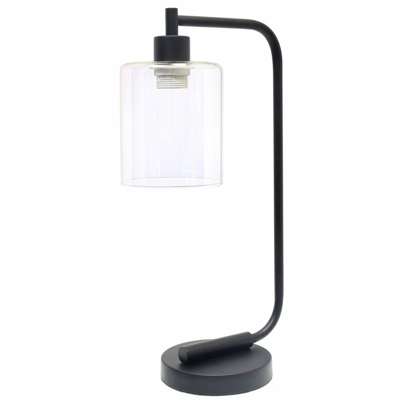 Budget 🥰 All The Rages Inc. Lalia Home Modern Iron Desk Lamp With Glass Shade, Black 🥰 9 Budget 🥰 All The Rages Inc. Lalia Home Modern Iron Desk Lamp With Glass Shade, Black 🥰 - Image 7