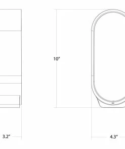 Budget 🥰 Koncept Inc. Koncept NLG-S Mr. GO! Battery Operated LED Lantern - Soft Grey 🎉 -Adesso Sales Store 14e122410d5e60af 6817 w800 h800 b1 p0