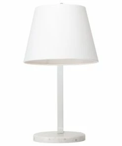 Coupon ๐ Nuevo Living Beton Lighting Desk Lamp | White Polycotton Fabric ๐ฏ