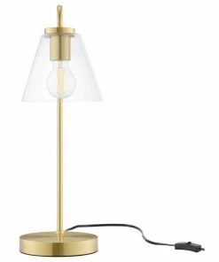 Outlet 🥰 America Luxury Table Desk Lamp, Gold, Glass, Modern, Mid Century Cafe Bistro Hospitality ✨ -Adesso Sales Store 1ac1efda030516fe 9730 w800 h800 b1 p0