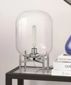 Flash Sale ๐ Hudson&Canal Edison 15.38 Tall Table Lamp With Glass Shade In Polished Nickel/Clear ๐ 7 Flash Sale ๐ Hudson&Canal Edison 15.38 Tall Table Lamp With Glass Shade In Polished Nickel/Clear ๐ -Adesso Sales Store 1d413fff03b41a7a 7878 w800 h800 b0 p0