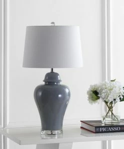 Flash Sale ⭐ JONATHAN Y Winnie 27" Ceramic Urn LED Table Lamp, Set Of 2, Gray ❤️ -Adesso Sales Store 20110981037d4823 5214 w800 h800 b0 p0