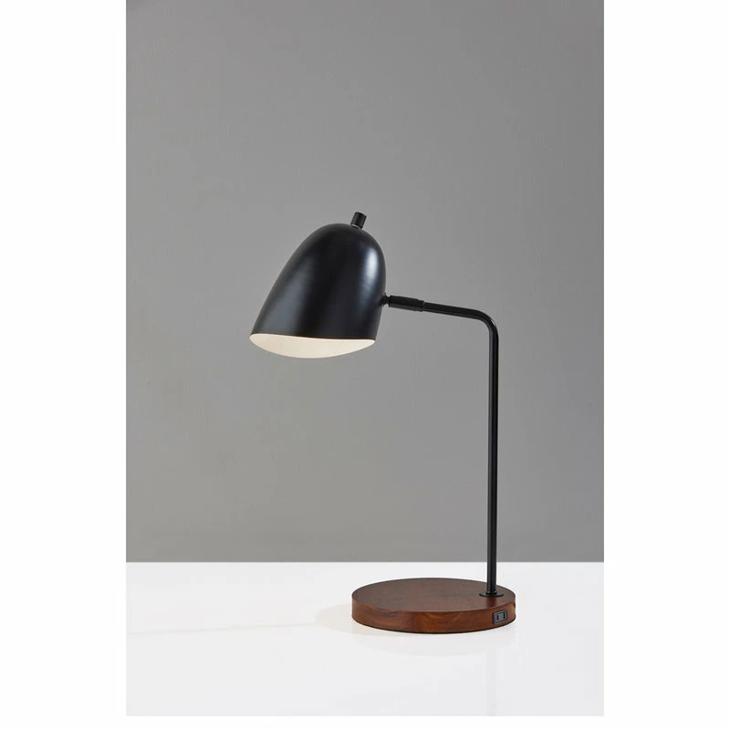 Flash Sale ✔️ Adesso Jude 1 Light Desk Lamp, Black ✔️ 10 Flash Sale ✔️ Adesso Jude 1 Light Desk Lamp, Black ✔️ - Image 8