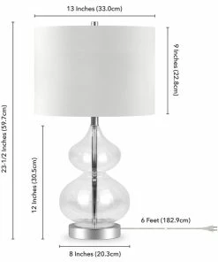 Budget ๐ Hudson & Canal Katrin Table Lamp, Clear Glass โ 9 Budget ๐ Hudson & Canal Katrin Table Lamp, Clear Glass โ -Adesso Sales Store 2891308703bd50ff 1654 w800 h800 b1 p0