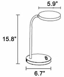 Best Sale 👍 Sunbesta Lane 14.2" LED Desk Lamp 🎁 -Adesso Sales Store 318108e20f2bacff 7572 w800 h800 b1 p0