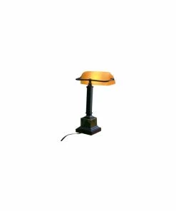 Best deal 🎁 House Of Troy Shelburne Collection Mahogany Bronze & Amber Glass Desk Lamp 🔥