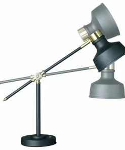 Wholesale ⭐ HomeRoots Matte Black And Antiqued Brass LED Adjustable Desk Lamp 🥰 -Adesso Sales Store 3291abc902313dd8 1032 w800 h800 b1 p0