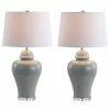 Flash Sale ⭐ JONATHAN Y Winnie 27" Ceramic Urn LED Table Lamp, Set Of 2, Gray ❤️ -Adesso Sales Store 36017652037d481a 5214 w800 h800 b1 p0