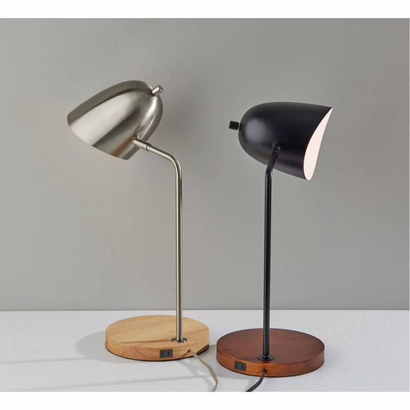Flash Sale ✔️ Adesso Jude 1 Light Desk Lamp, Black ✔️ 6 Flash Sale ✔️ Adesso Jude 1 Light Desk Lamp, Black ✔️ - Image 4