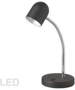 Best reviews of โ๏ธ Dainolite Ltd. Dainolite 134LEDT-BK 13.8" 5W 1 LED Table Lamp ๐