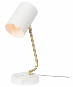 Best reviews of ๐ Globe Electric Novogratz X Globe 15" Athena White Desk Lamp โญ