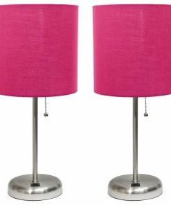 Best Pirce ๐ All The Rages Inc. LimeLights 2 Pack Set Stick Lamp With Usb Charging Port LC2002-PNK-2PK โญ