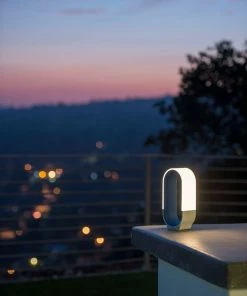 Budget 🥰 Koncept Inc. Koncept NLG-S Mr. GO! Battery Operated LED Lantern - Soft Grey 🎉 -Adesso Sales Store 48e125af0d5e60a8 6817 w800 h800 b0 p0