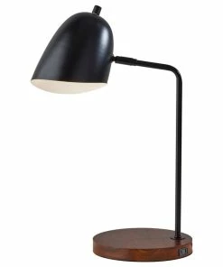Flash Sale โ๏ธ Adesso Jude 1 Light Desk Lamp, Black โ๏ธ