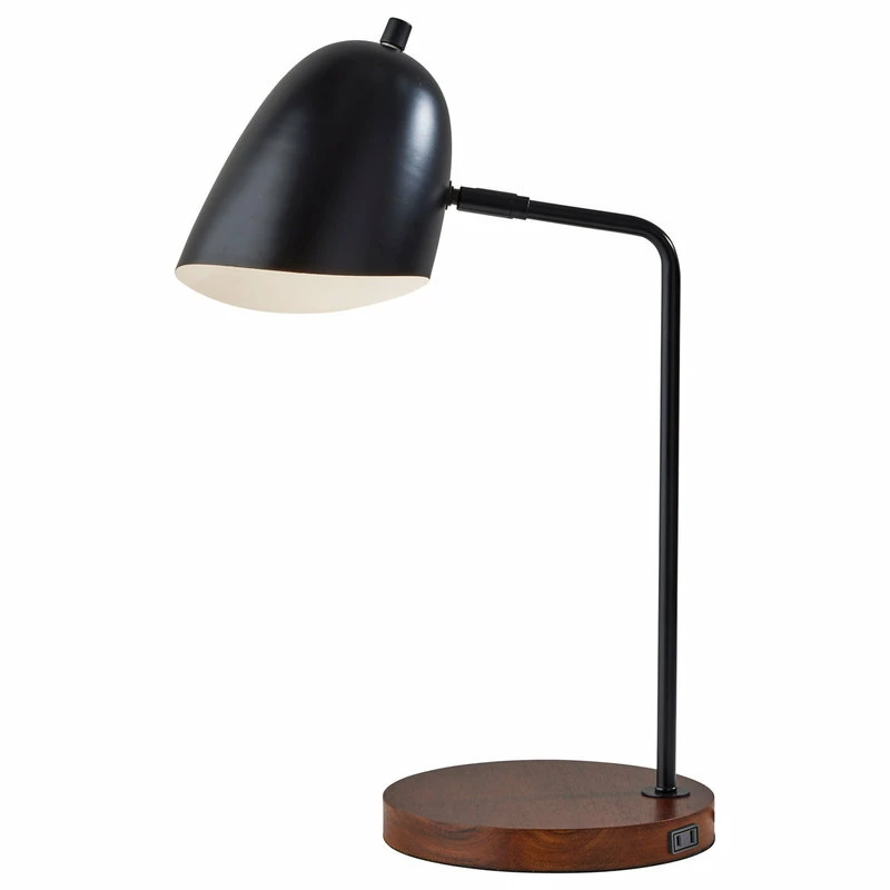 Flash Sale ✔️ Adesso Jude 1 Light Desk Lamp, Black ✔️ 3 Flash Sale ✔️ Adesso Jude 1 Light Desk Lamp, Black ✔️