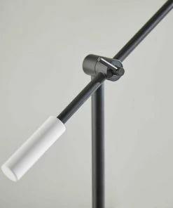 Best deal ✨ HomeRoots 8"x24.5"x18.5", 28.5" White Metal Desk Lamp 🌟 -Adesso Sales Store 4d4148430ec40a80 5908 w800 h800 b0 p0