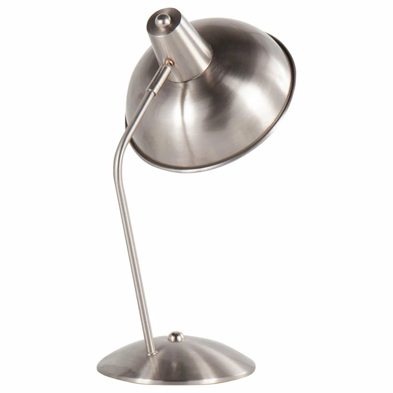 Cheap ๐ LumiSource Darby Contemporary Table Lamp, Nickel Metal ๐งจ 5 Cheap ๐ LumiSource Darby Contemporary Table Lamp, Nickel Metal ๐งจ - Image 3