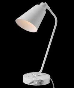 Cheap ❤️ Globe Electric 17" Matte White Desk Lamp With USB Port 🥰 -Adesso Sales Store 54217c9e01725e7d 0503 w800 h800 b0 p0