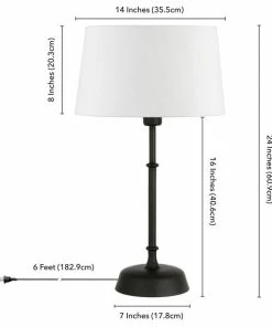 Budget โ Hudson&Canal Derek 24.25 Tall Table Lamp With Fabric Shade In Blackened Bronze/White ๐ 9 Budget โ Hudson&Canal Derek 24.25 Tall Table Lamp With Fabric Shade In Blackened Bronze/White ๐ -Adesso Sales Store 56a118e303a58f62 2831 w800 h800 b1 p0