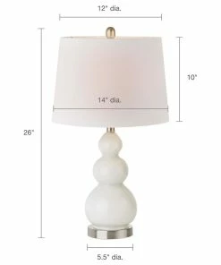 Discount 🌟 Olliix 510 Design Covey Table Lamp Set Of 2 White 🤩 -Adesso Sales Store 61716cef0f2cc42e 3816 w800 h800 b1 p0