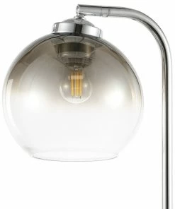 Cheapest 🥰 JONATHAN Y Ada 20" Iron/Glass LED Task Lamp With USB Charging Port, Chrome/Smoke Gray 😉 -Adesso Sales Store 6441ccac0331a734 1799 w800 h800 b1 p0