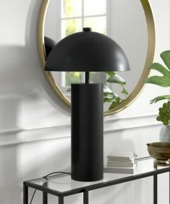 Outlet 🤩 Hudson&Canal York 27 Tall Table Lamp With Metal Shade In Blackened Bronze/Blackened Bronze 😍 -Adesso Sales Store 660166e803aaf080 2088 w800 h800 b0 p0