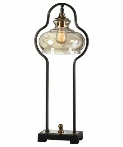 Best reviews of โ๏ธ Uttermost Cotulla Aged Black Desk Lamp โค๏ธ