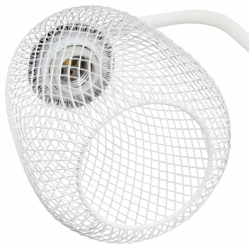 Best Pirce โ All The Rages Inc. Contemporary Home Office Metal Mesh Wire Shade Desk Lamp In Matte White Finish ๐คฉ 8 Best Pirce โ All The Rages Inc. Contemporary Home Office Metal Mesh Wire Shade Desk Lamp In Matte White Finish ๐คฉ - Image 6