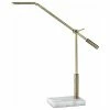Buy 😍 HomeRoots 5"x22"x16" - 26" Brass Metal LED Desk Lamp ⌛ -Adesso Sales Store 6991475a0ec40a87 6754 w800 h800 b1 p0