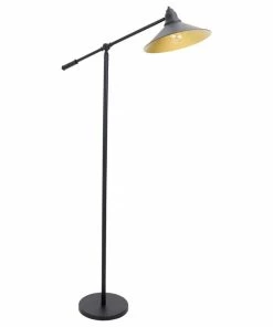 Best Pirce 😉 Lumisource Indy Floor Lamp In Black And Gold Finish LS-L-PADFL BK ⭐