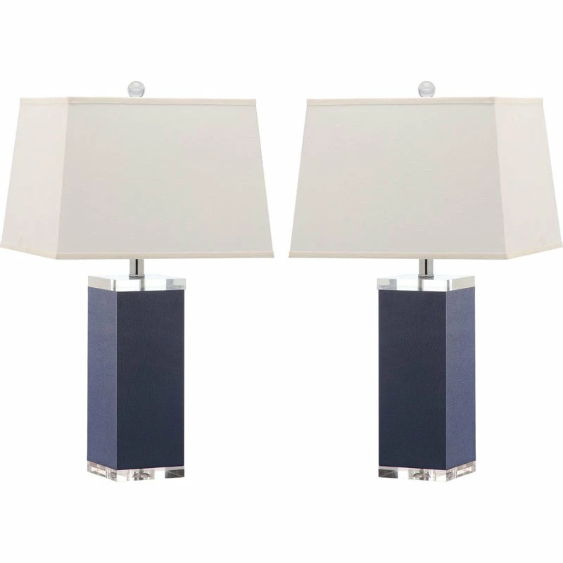 Hot Sale 😀 Safavieh Deco Table Lamp (Set Of 2) - Navy 🎁 3 Hot Sale 😀 Safavieh Deco Table Lamp (Set Of 2) - Navy 🎁