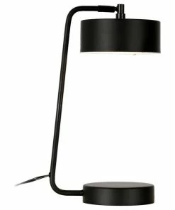 Wholesale ๐ฅฐ Hudson&Canal Wegner 18.5 Tall Integrated LED Table Lamp With Metal Shade In Blackened... ๐