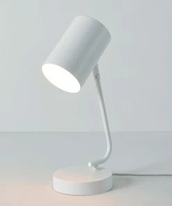 Promo ⌛ Globe Electric Jordan 15" Matte White Desk Lamp ⌛ -Adesso Sales Store 72b13442026abc75 0568 w800 h800 b0 p0