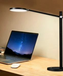 Coupon 💯 MORSTAR 23'' LED Aluminum Alloy Office Table Lamp, Black 🧨 -Adesso Sales Store 72e110e50fd82f99 8617 w800 h800 b0 p0