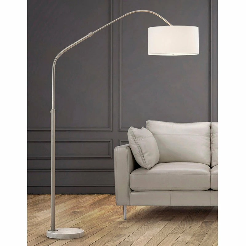 Best Pirce ๐ HOMEGLAM Aero Retractable Arch Floor Lamp, Brushed Nickel ๐ 4 Best Pirce ๐ HOMEGLAM Aero Retractable Arch Floor Lamp, Brushed Nickel ๐ - Image 2