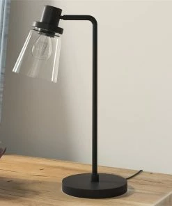 Promo ❤️ Henn&Hart 7" Blackened Bronze Metal/Glass Table Lamp 👏 -Adesso Sales Store 73a1dd7e00d6cae0 2447 w800 h800 b0 p0