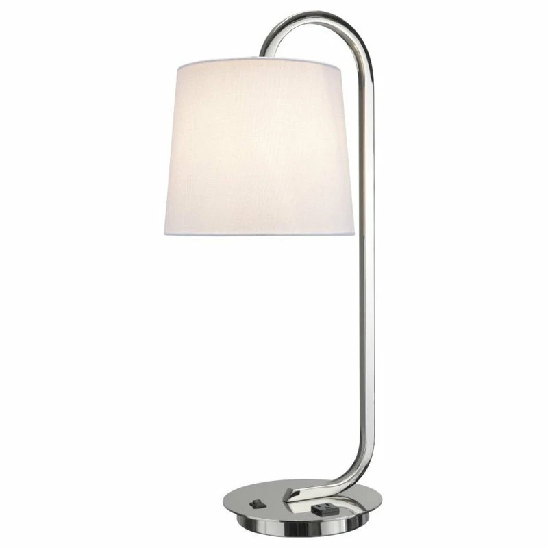 Hot Sale ๐ Aspen Creative Corporation 40054, 25 1/2" High Modern Metal Desk Lamp, Polished Nickel Finish ๐ 4 Hot Sale ๐ Aspen Creative Corporation 40054, 25 1/2" High Modern Metal Desk Lamp, Polished Nickel Finish ๐ - Image 2