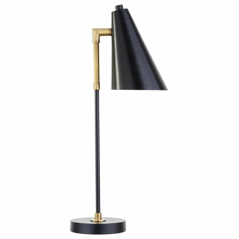 Buy ๐ฅฐ Hudson&Canal Leonard 18 Tall Two-Tone Mini Lamp With Metal Shade In Matte... ๐ 3 Buy ๐ฅฐ Hudson&Canal Leonard 18 Tall Two-Tone Mini Lamp With Metal Shade In Matte... ๐