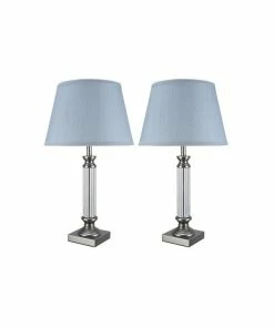 Buy ๐ Aspen Creative Corporation 40033-1, Two Pack Set � 23 1/2" High Contemporary Table Lamp, Pewter Finish ๐ฅ