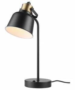 Best Sale 🛒 Globe Electric Dakota 18" Matte Black Desk Lamp With USB Port 👏