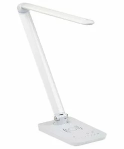 Best reviews of ๐ Safco Products 1009 Vamp LED Lamp, Built-in 10W Wireless Charging, Adjustable Brightness, White ๐