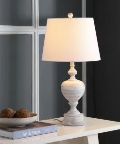 Cheap 😍 Safavieh Alban Table Lamp Set Of 2, White 😀 -Adesso Sales Store 84113f740c92a2aa 5604 w800 h800 b0 p0