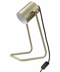 Cheapest 👍 Globe Electric Sahara 14" Matte Brass Swing Shade Desk Lamp ✨
