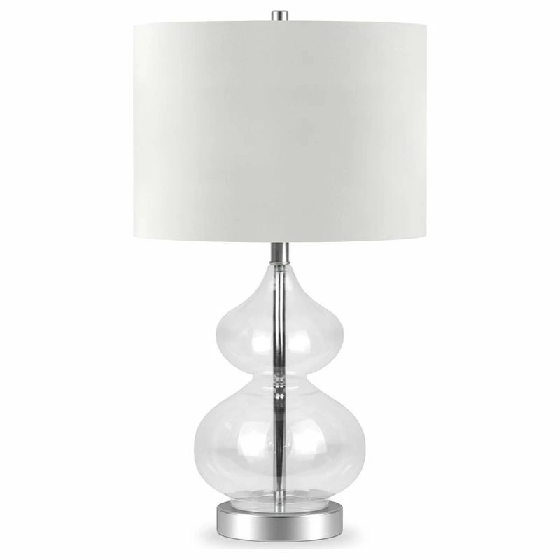 Budget ๐ Hudson & Canal Katrin Table Lamp, Clear Glass โ 3 Budget ๐ Hudson & Canal Katrin Table Lamp, Clear Glass โ