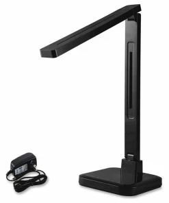 Brand new 👏 Lorell_biehler Lorell Smart Led Desk Lamp, Led, Black, Desk Mountable, For Desk, Table 👏