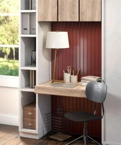 Outlet 🌟 Henn&Hart 13" Brushed Brass Finish Metal/Fabric Table Lamp 🎁 -Adesso Sales Store 8901248700e13d3c 2444 w800 h800 b0 p0